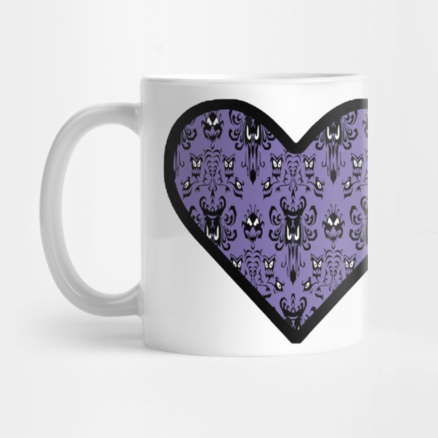 Haunted Mansion Heart by magicmirror